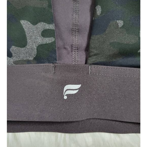 Fabletics All Day Every Day Bra Black, Green & Gray Camo NEW Women's 4X - Picture 7 of 10